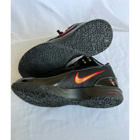 11 MEN\'S NIKE ZOOM LEBRON NXXT GEN AMPD BASKETBALL SNEAKERS BLACK RED FJ1566-001 main image 2
